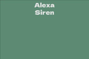 Alexa Siren