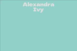 Alexandra Ivy