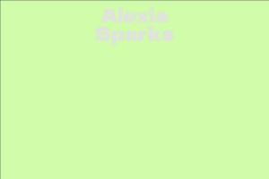 Alexia Sparks