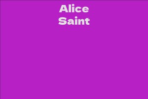 Alice Saint