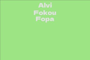 Alvi Fokou Fopa