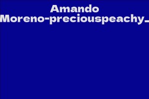 Amando Moreno-preciouspeachy_