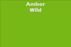 Amber Wild