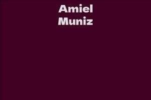 Amiel Muniz