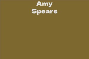 Amy Spears - Facts, Bio, Career, Net Worth AidWiki