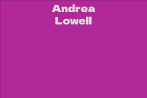 Andrea Lowell