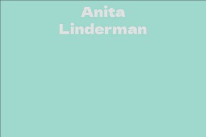 Anita Linderman