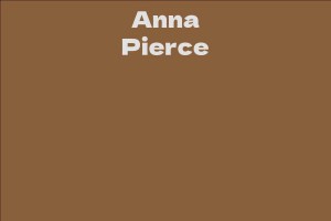 Anna Pierce