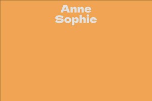 Anne Sophie