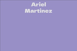 Ariel Martinez