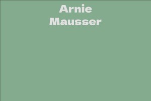 Arnie Mausser
