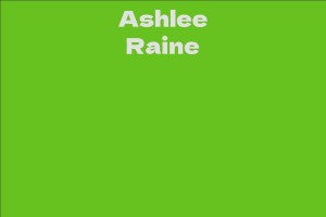 Ashlee Raine