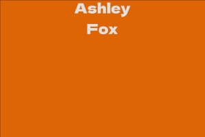 Ashley Fox