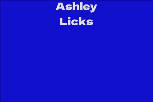 Ashley Licks