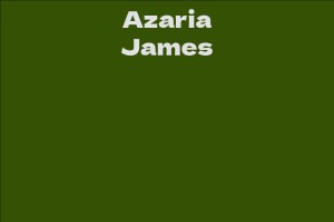 Azaria James