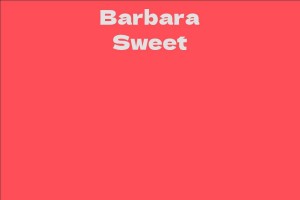 Barbara Sweet