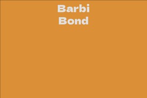 Barbi Bond