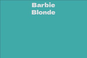 Barbie Blonde