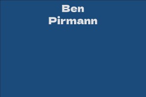 Ben Pirmann
