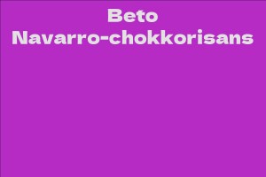 Beto Navarro-chokkorisans