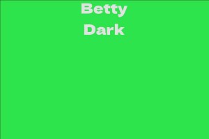 Betty Dark