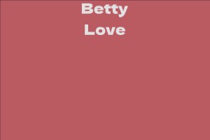 Betty Love