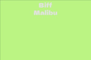 Biff Malibu