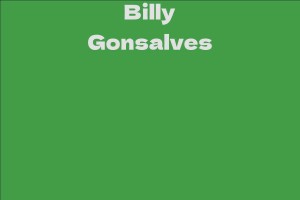 Billy Gonsalves