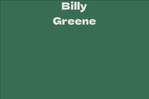 Billy Greene