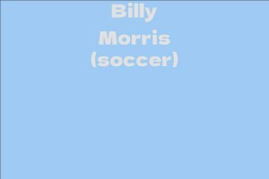 Billy Morris (soccer)