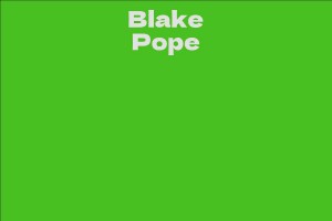 Blake Pope