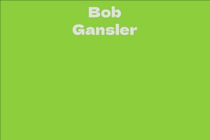 Bob Gansler