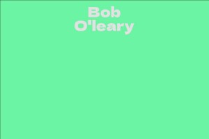 Bob O'leary