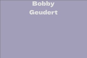 Bobby Geudert
