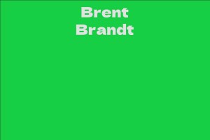 Brent Brandt