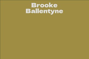 Brooke Ballentyne