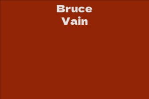 Bruce Vain