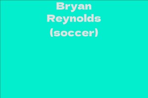 Bryan Reynolds (soccer)
