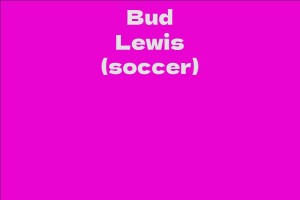 Bud Lewis (soccer)