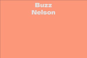 Buzz Nelson