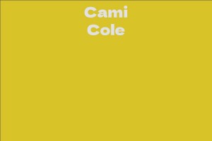 Cami Cole
