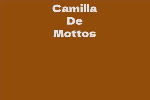 Camilla De Mottos