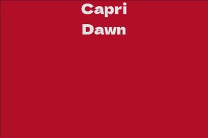 Capri Dawn