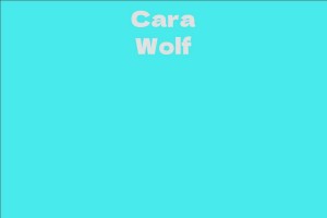 Cara Wolf
