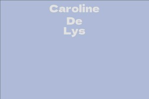 Caroline De Lys