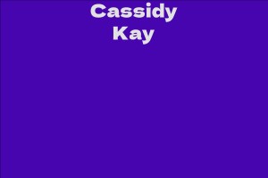 Cassidy Kay