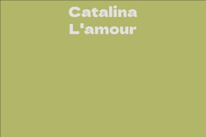 Catalina L'amour