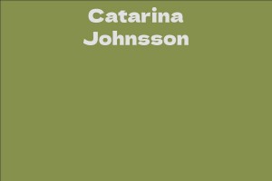 Catarina Johnsson