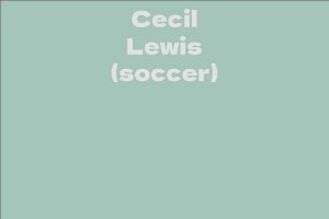 Cecil Lewis (soccer)