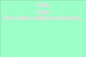 Cha Cha Namdar-unknownboys_